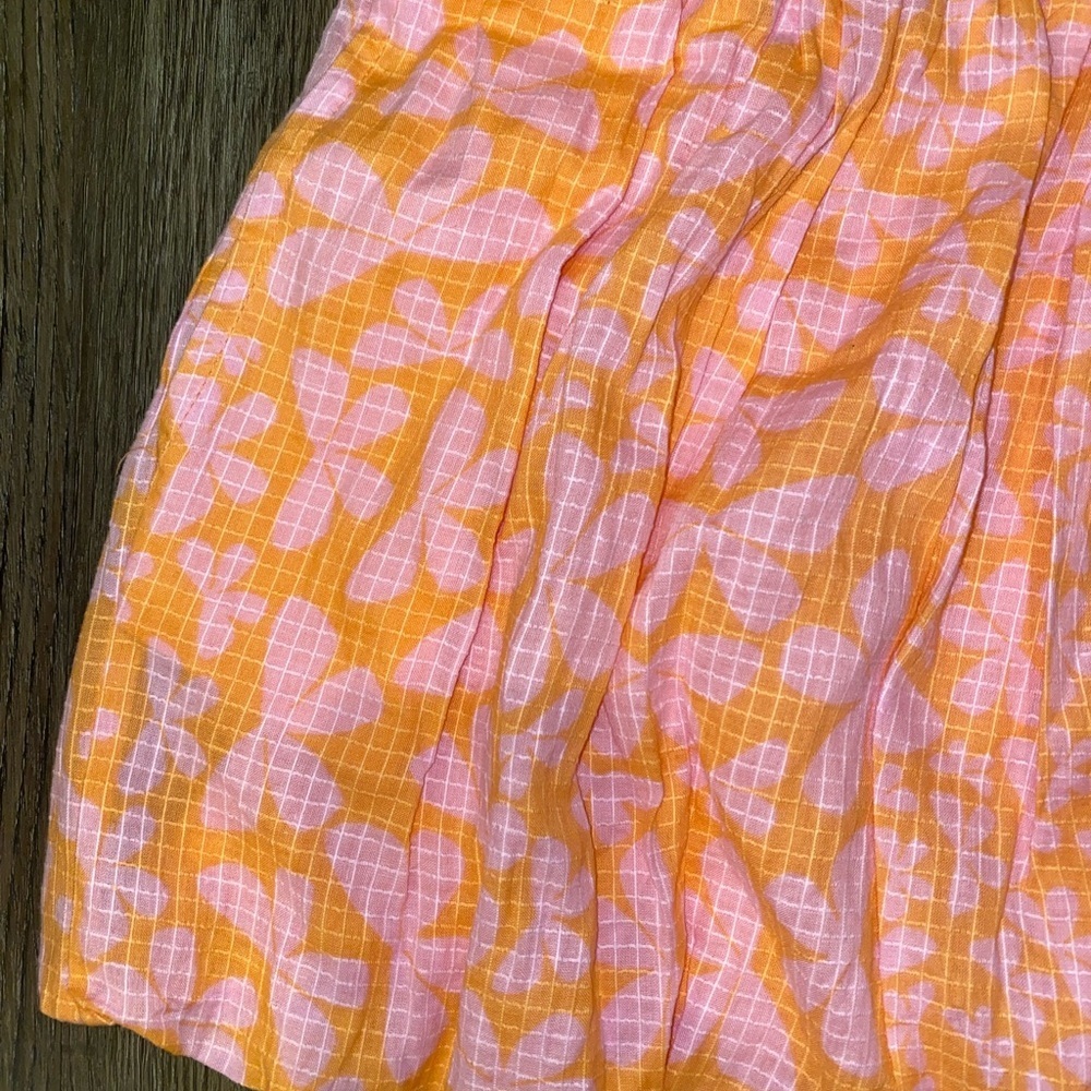 FREE PEOPLE 
Annalise Mini Dress - Shell Coral Combo XS - Picture 3 of 7
